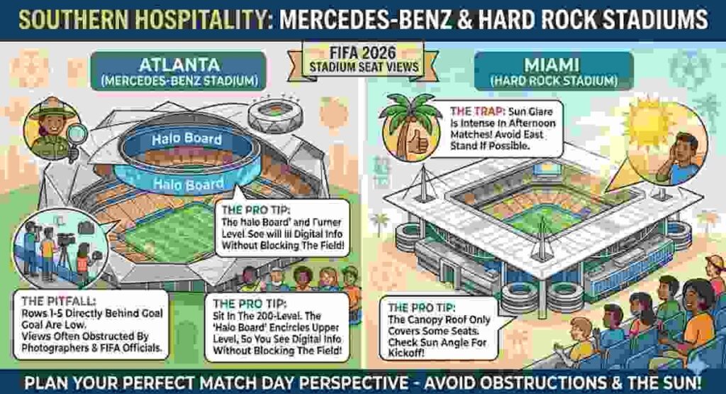 atlanta miami stadium seat views comparison