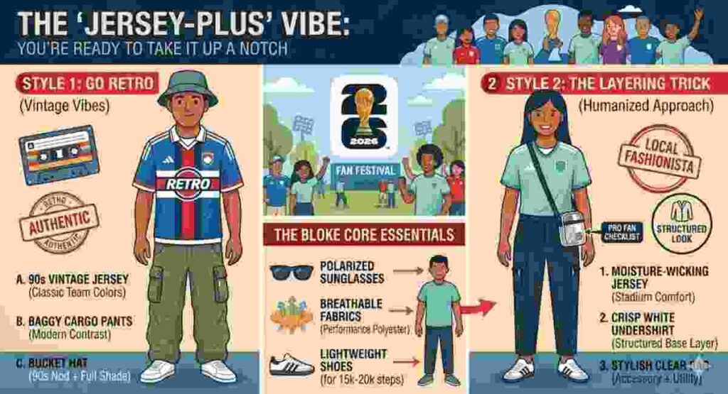 bloke core style tips fifa 2026 stadium fashion
