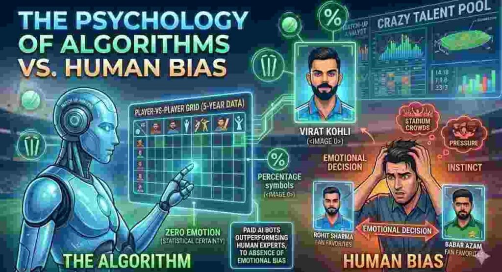 cricket ai vs human bias 2026