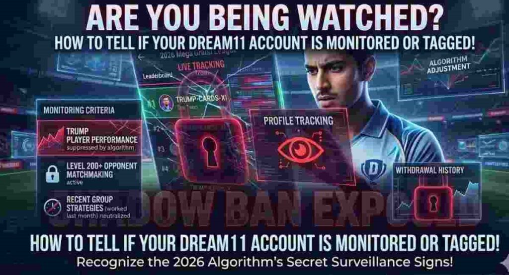 dream11 account monitored