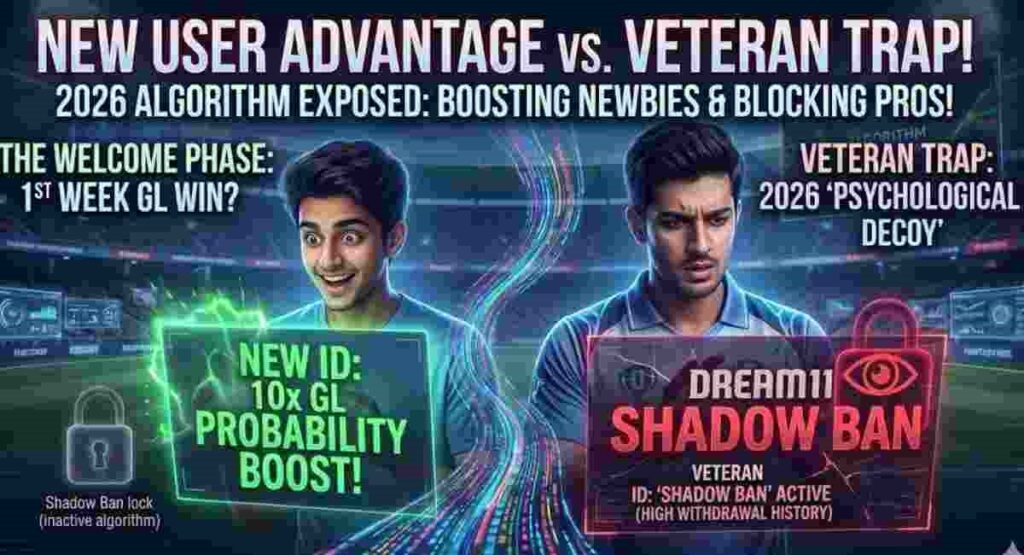 dream11 new user advantage vs veteran trap
