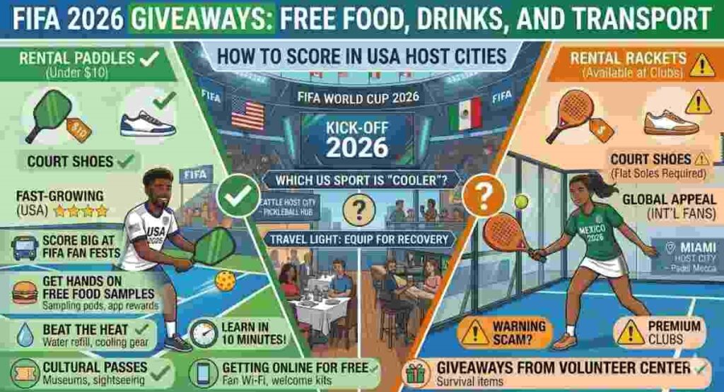 fifa 2026 giveaways free food transport guide