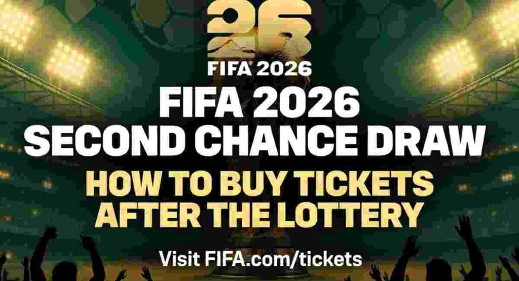 fifa 2026 second chance draw ticket buying guide. 1