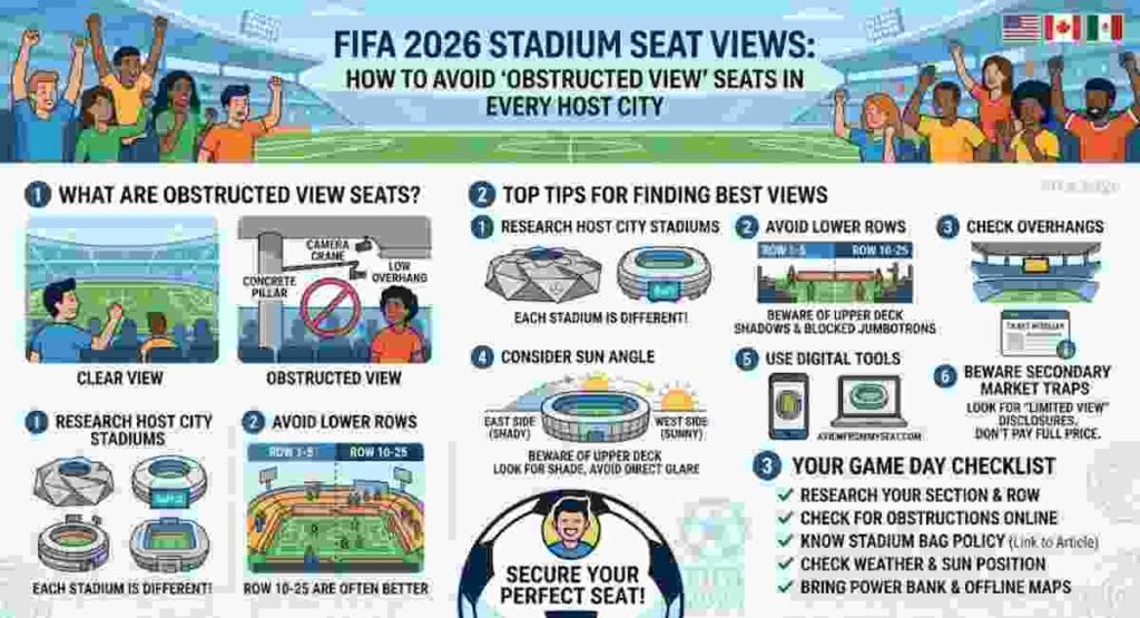 FIFA 2026 Stadium Seat Views