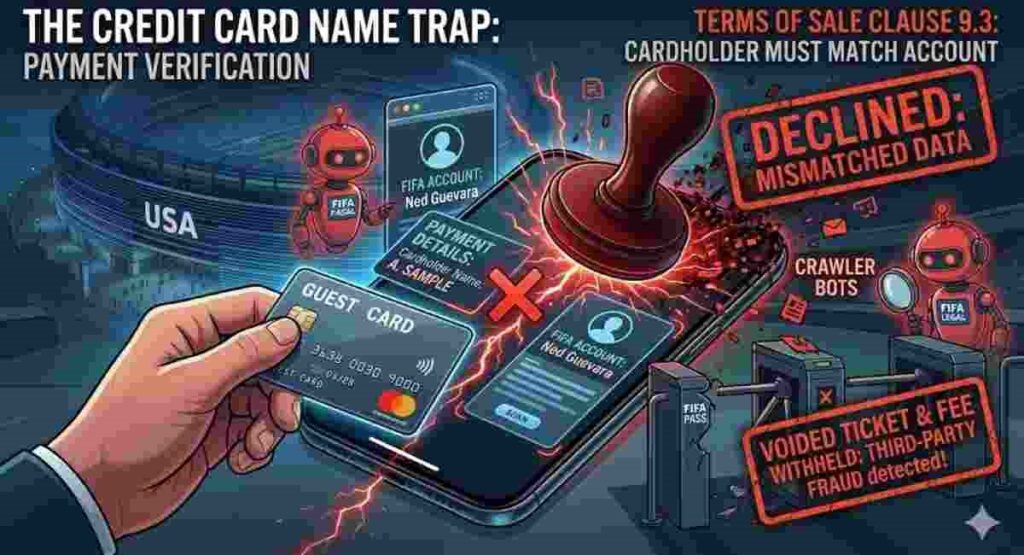 fifa 2026 tickets credit card mismatch audit failed