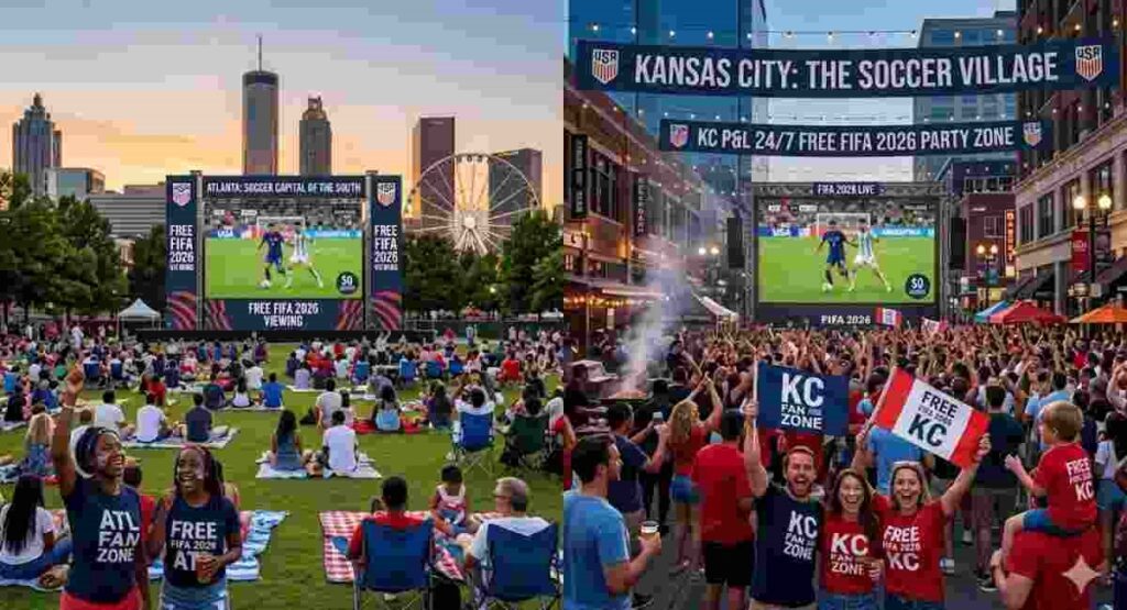 free fifa 2026 atlanta kansas city fan zone