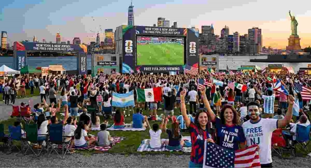 free fifa 2026 new york nj fan zone