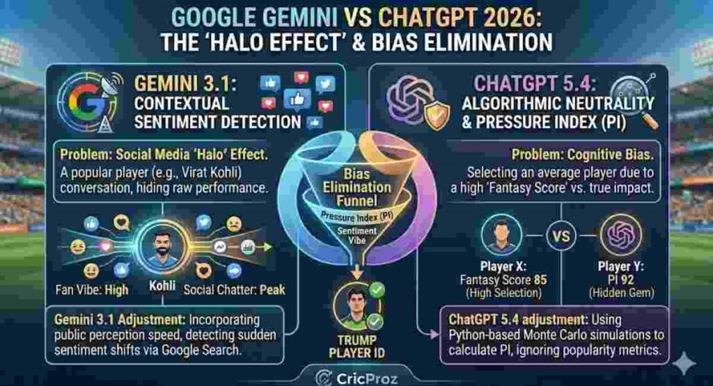 google gemini vs chatgpt 2026 bias elimination
