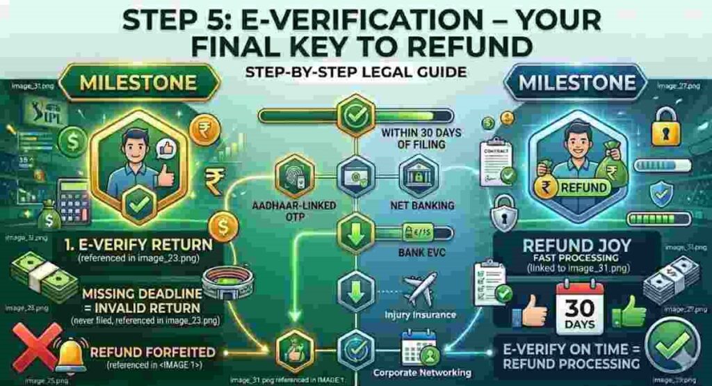 how to e verify dream11 tds refund 2026 guide