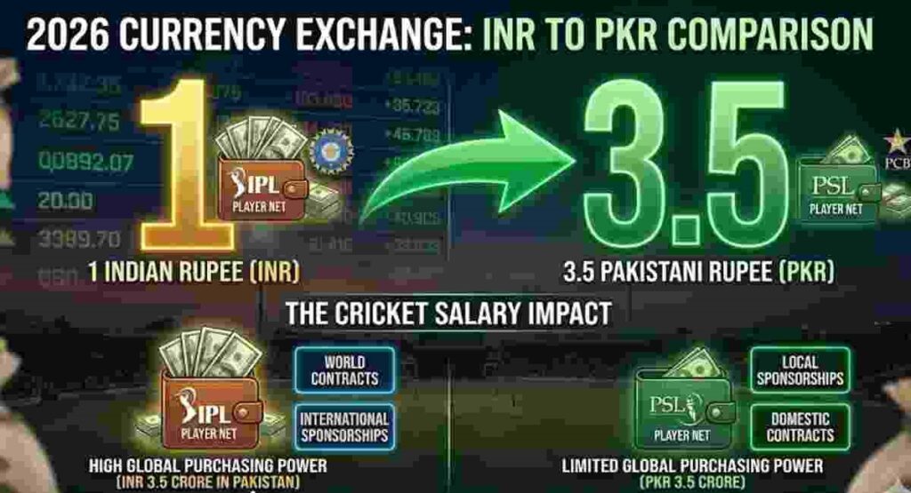 inr vs pkr conversion cricket salaries 2026