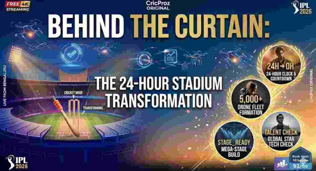 ipl 2026 stadium transformation behind the scenes