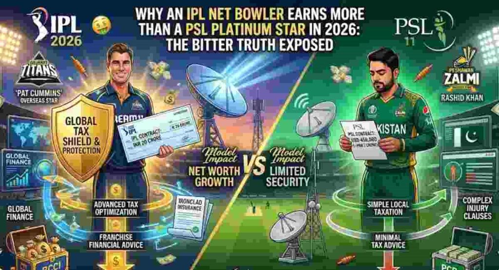 IPL vs PSL salaries 2026