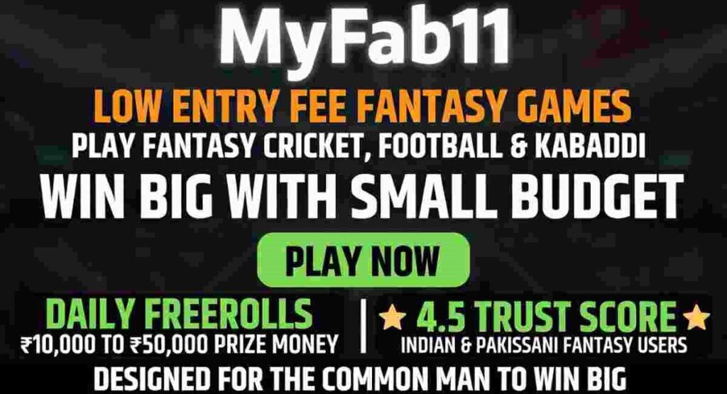 myfab11 freeroll promo banner 2026