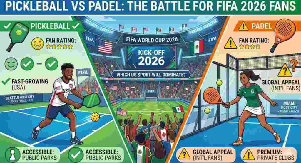 Pickleball vs Padel USA