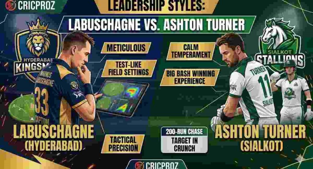 psl 11 captains labuschagne vs ashton turner leadership styles
