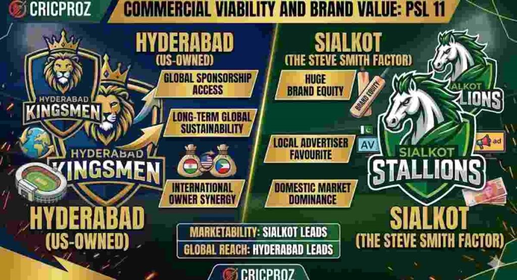 psl 11 squads commercial viability brand value
