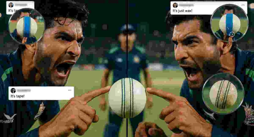 psl 2026 ball tampering mint tape debate