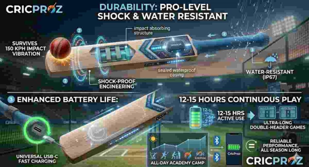 smart bat sensor durability battery life