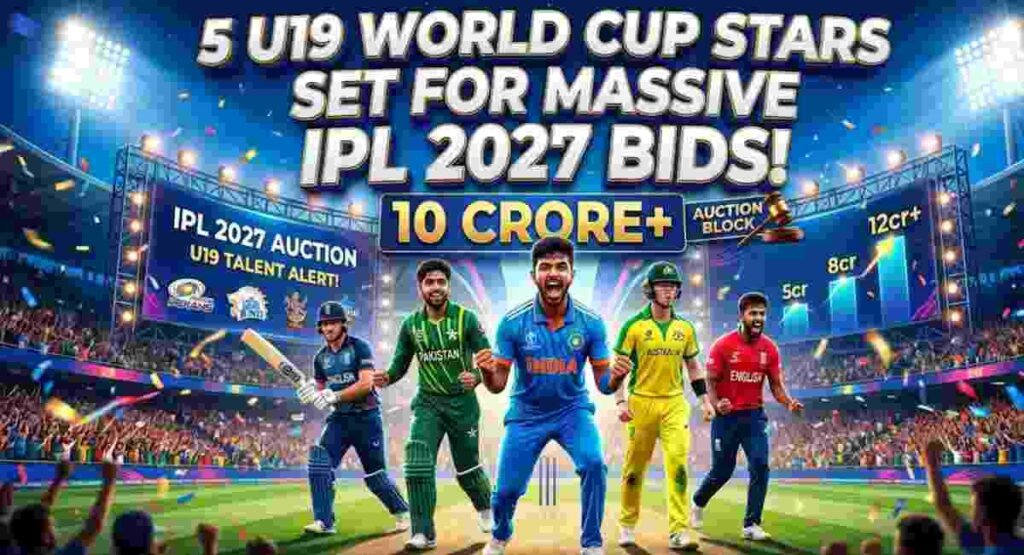 U19 World Cup Stars IPL 2027