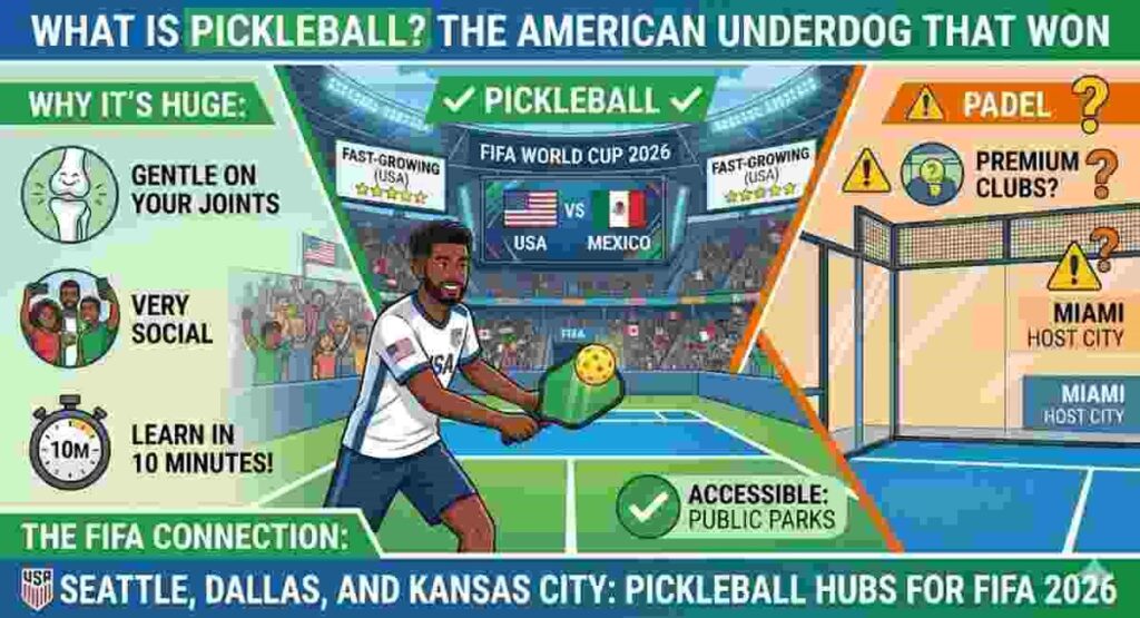 what is pickleball usa fifa 2026 guide