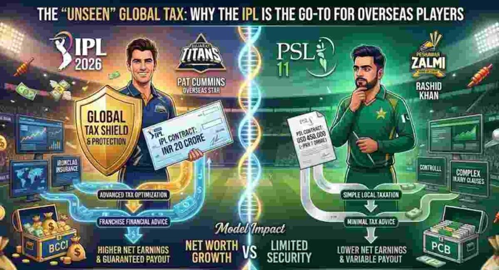 why ipl is go to for overseas players 1
