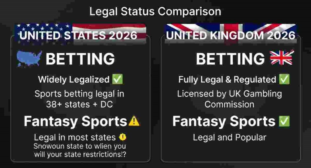 betting vs fantasy
