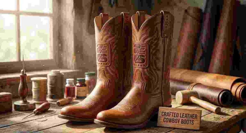 crafted leather cowboy boots fifa 2026