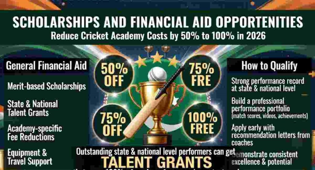 cricket scholarships financial aid 2026