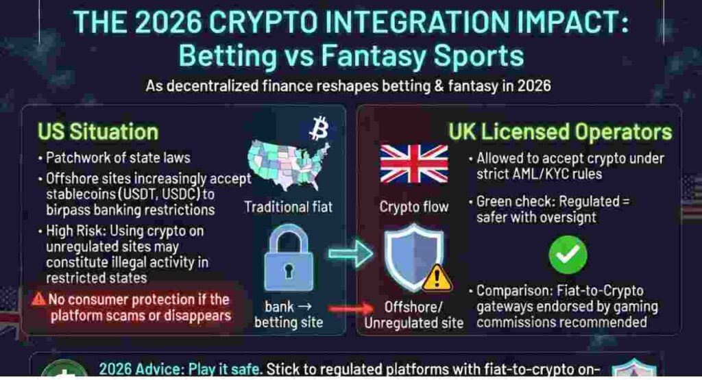 crypto impact betting vs fantasy 2026