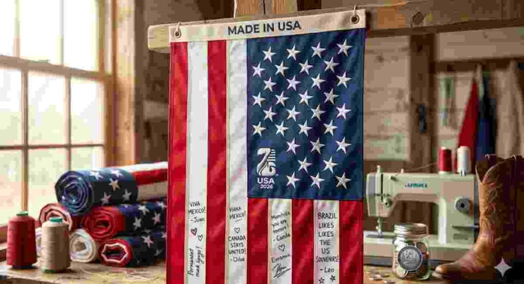 embroidered american flags made in usa fifa 2026
