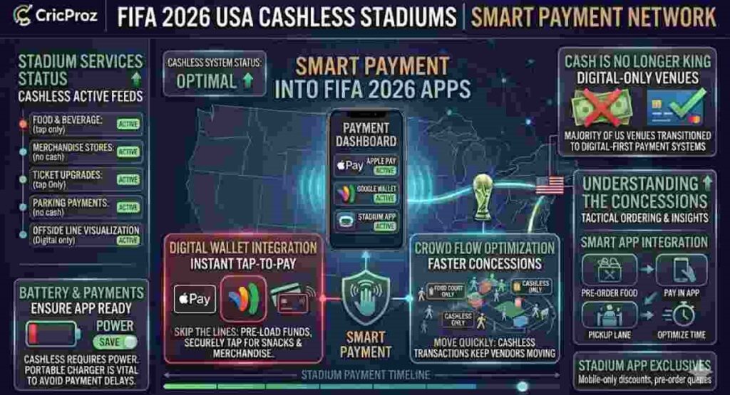 ffifa 2026 cashless stadium payment apps