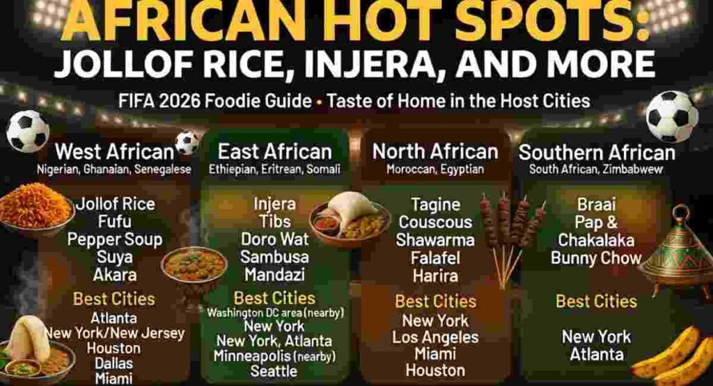 fifa 2026 foodie guide african cuisine jollof rice