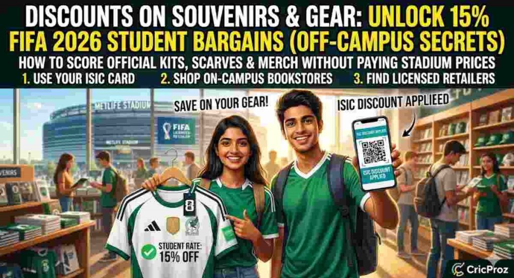 fifa 2026 student discounts souvenirs gear