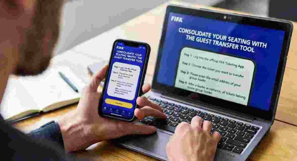 fifa 2026 ticket groups guest transfer tool guide