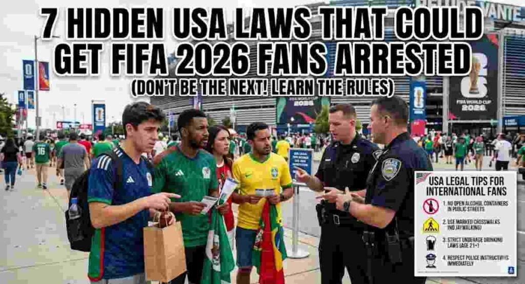 hidden usa laws fifa 2026 fans arrest risks
