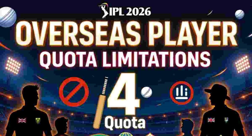 ipl 2026 overseas player quota limitations