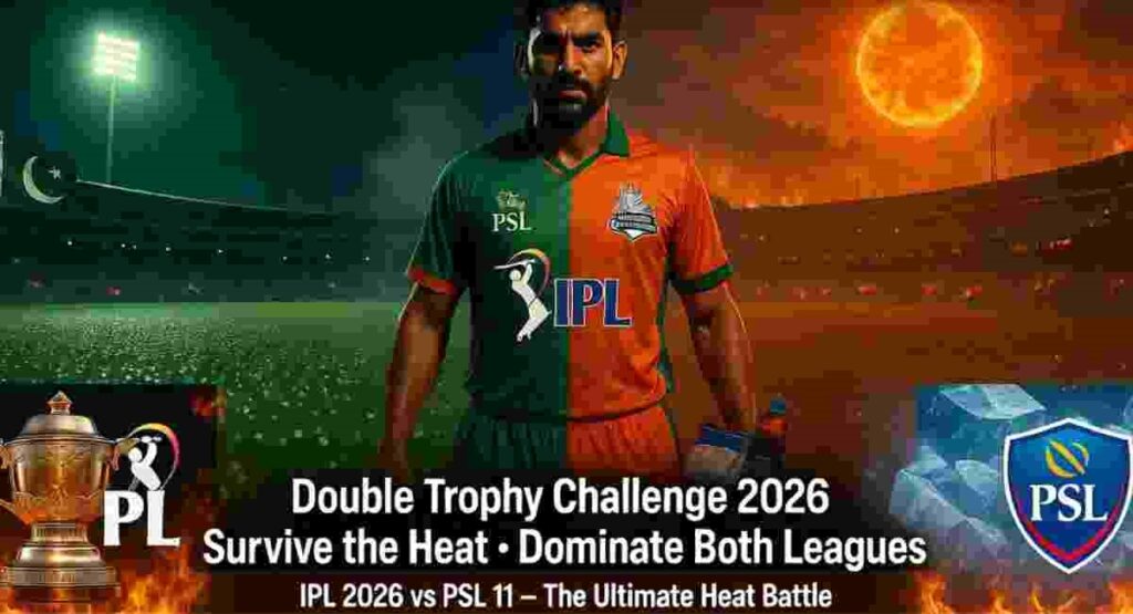 ipl 2026 vs psl 11 heat adaptation lahore to india