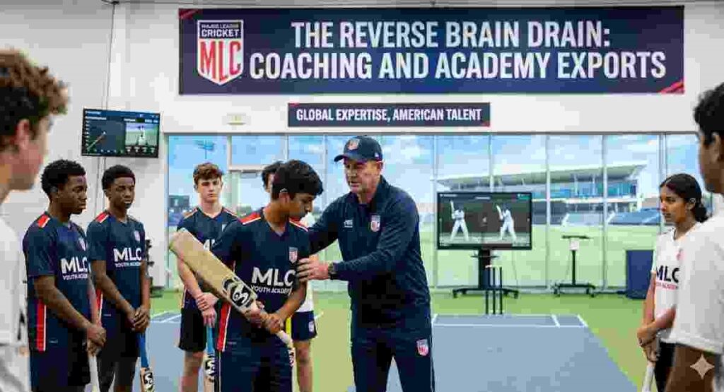 major league cricket 2026 reverse brain drain coaching academy