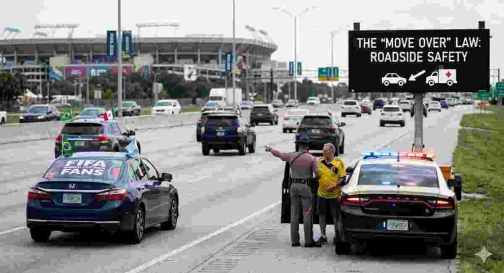 move over roadside safety law usa florida fifa fans