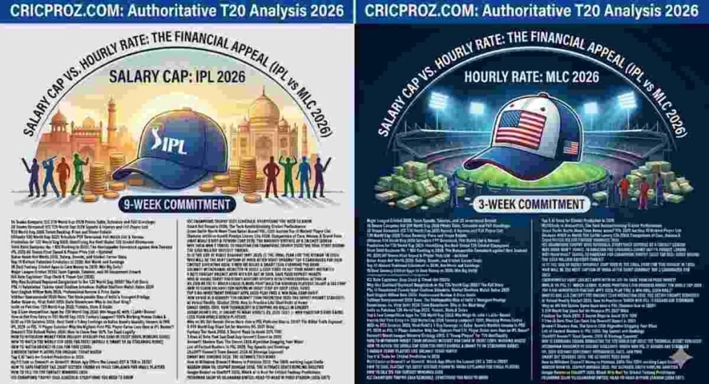 salary cap vs hourly rate mlc ipl 2026