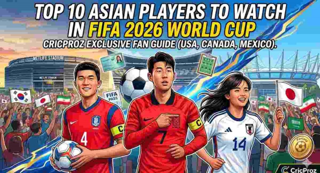 Asian players FIFA 2026
