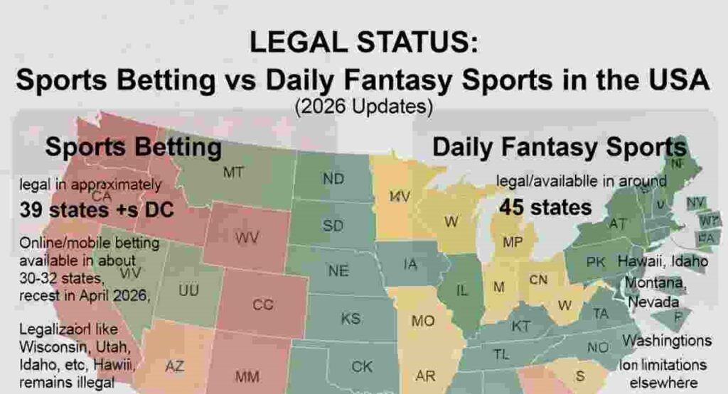 usa betting vs fantasy legal 2026