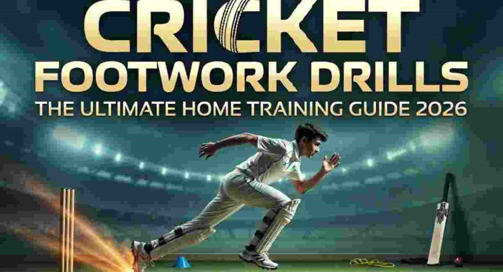 cricket footwork drills home