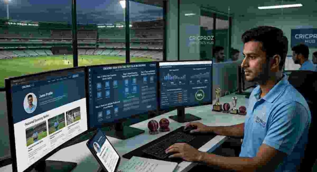 cricket scouting portfolio cricproz