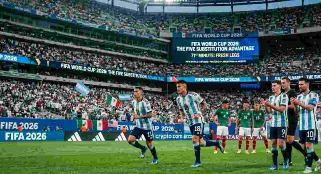 fifa 2026 five substitutions rule