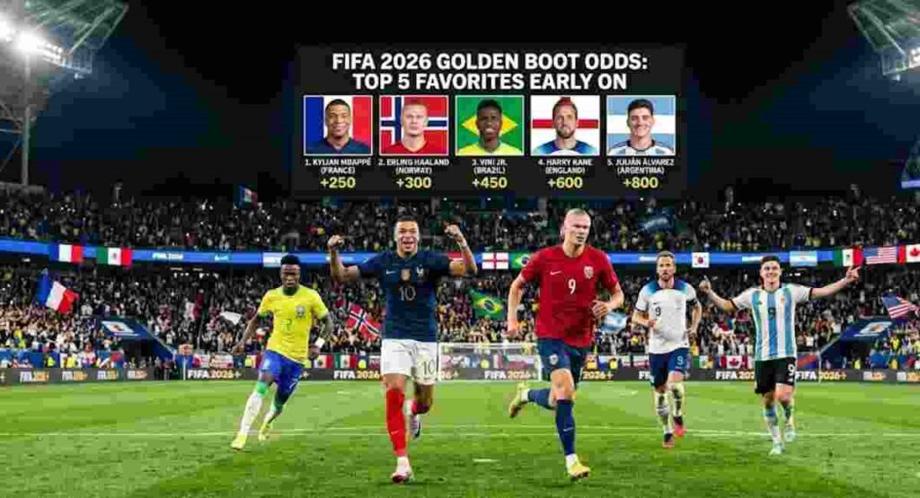 fifa 2026 golden boot odds favorites