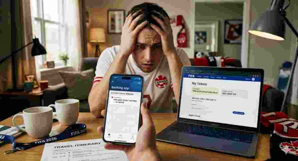 fifa 2026 ticket lottery payment hold shock