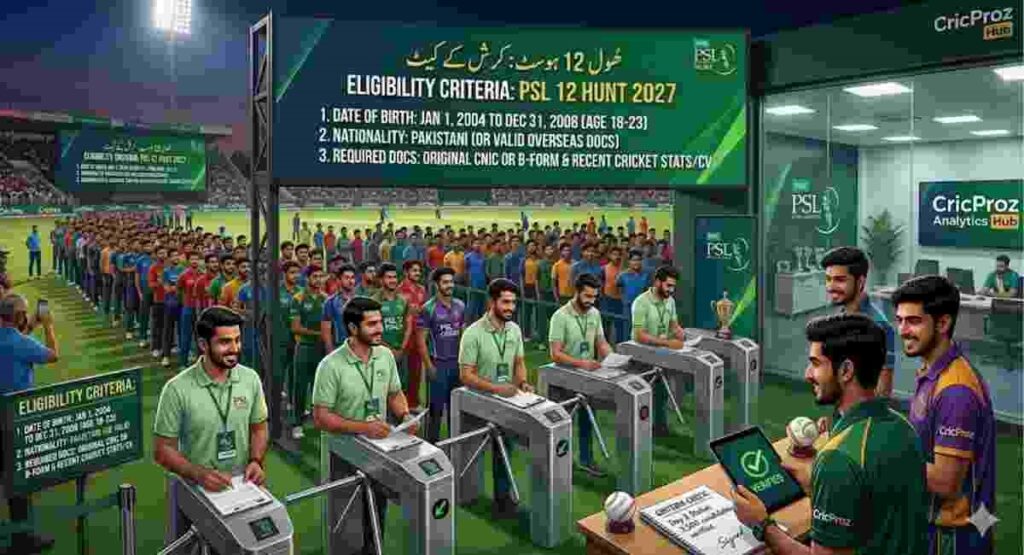 psl 12 hunt eligibility criteria
