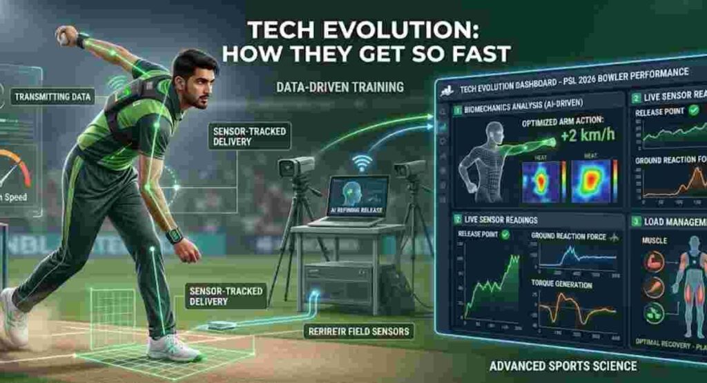 psl 2026 bowling tech sports science