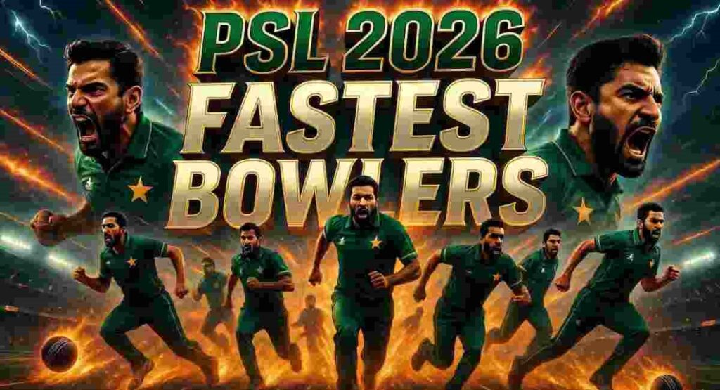 psl 2026 fastest bowlers speed king